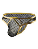 Silver & Gold  Sexy Leather Underwear for Man