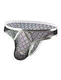 Silver & Gold  Sexy Leather Underwear for Man