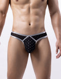 Silver & Gold  Sexy Leather Underwear for Man