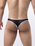 Silver & Gold  Sexy Leather Underwear for Man