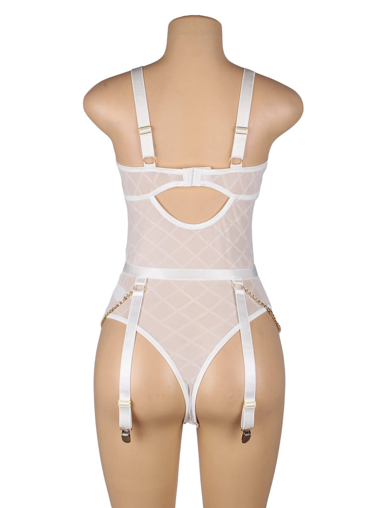 Mesh Chain Bodysuit Hot Egypt Lingerie