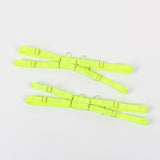 Sexy Hollow Cut Strappy Two-Color Splicing Bra Egypt Set