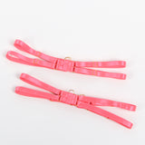 Sexy Hollow Cut Strappy Two-Color Splicing Bra Egypt Set