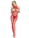 Red Mesh Bustless One-piece Stockings Egypt