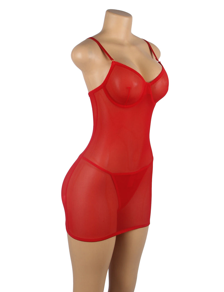 Sexy Mesh Strappy Lingerie Egypt With A Lace-Up Back