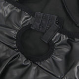 Green PU leather Suspender Sexy Nightdress Egypt