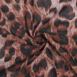 Leopard Egypt Print Mesh Lace Side Slit Sexy Lingerie With Chains