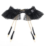 Sexy Lace Garter Bra Panty Egypt Set