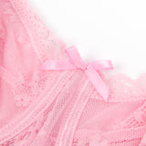Lace Mesh Egypt Sexy Push Up Suspenders Nightdress