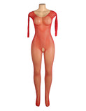 Fishnet Diamonds Long Sleeve Bodystocking Egypt