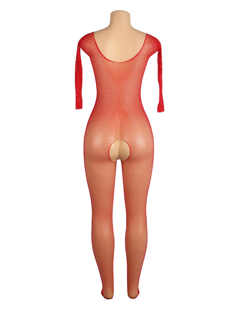 Fishnet Diamonds Long Sleeve Bodystocking Egypt