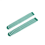 Christmas Egypt Green & Red Striped Mesh Stockings