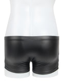 Black Sexy PU Leather Open Crotch Men Boxer Egypt