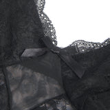 Sexy Leopard Egypt Lace Suspender Pajama Set