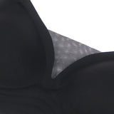 Sexy Egypt Crossover Mesh Jelly Stripe Soft Support Seamless Bra