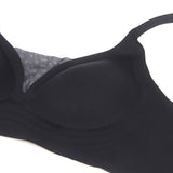 Sexy Egypt Crossover Mesh Jelly Stripe Soft Support Seamless Bra