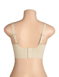 Sexy Egypt Crossover Mesh Jelly Stripe Soft Support Seamless Bra