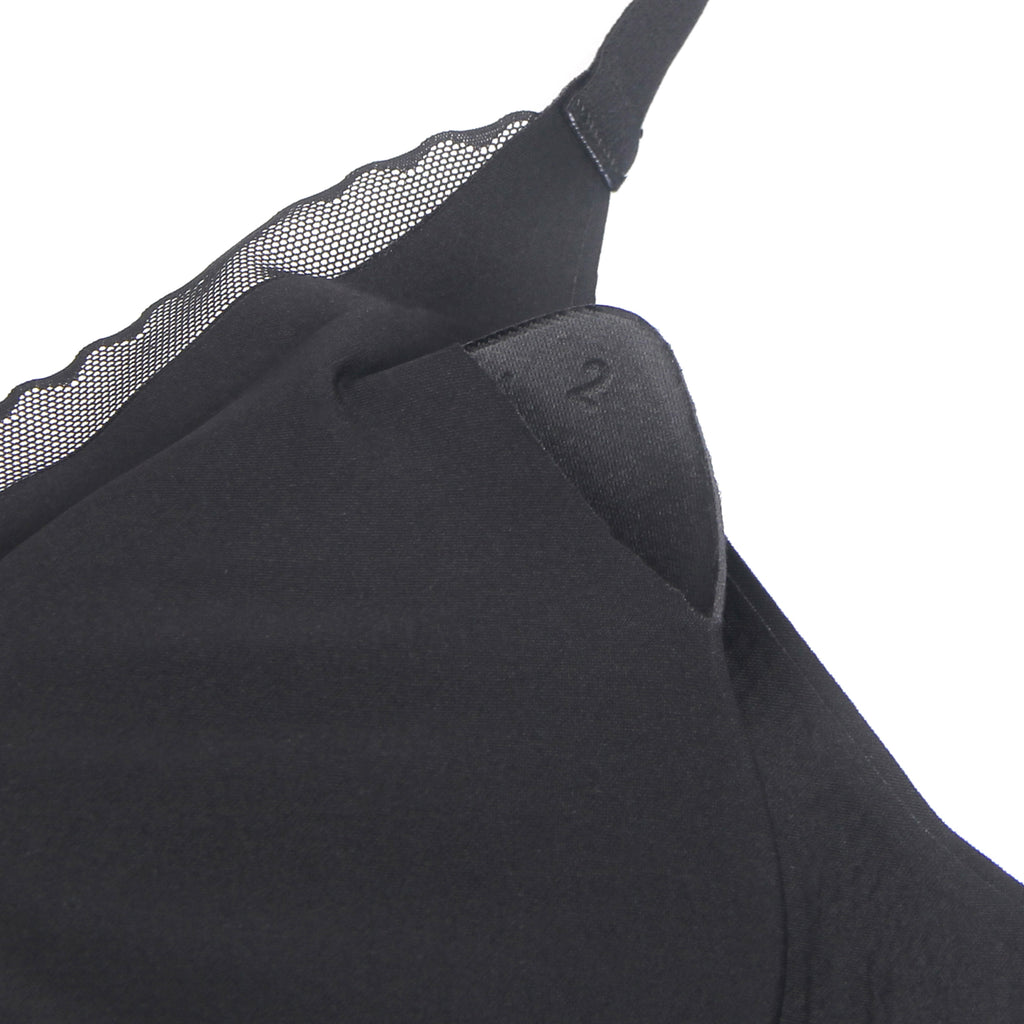 Sexy Crossover Mesh Jelly Stripe Soft Support Seamless Bra Egypt