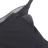 Sexy Crossover Mesh Jelly Stripe Soft Support Seamless Bra Egypt