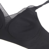 Sexy Crossover Mesh Jelly Stripe Soft Support Seamless Bra Egypt