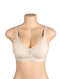 Sexy Crossover Mesh Jelly Stripe Soft Support Seamless Bra Egypt