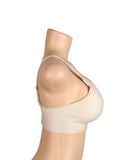 Sexy Crossover Mesh Jelly Stripe Soft Support Seamless Bra Egypt