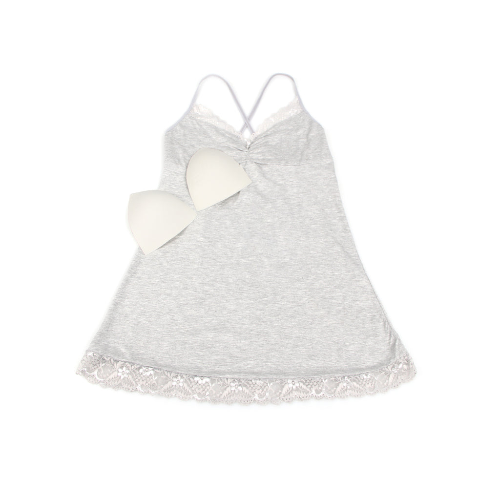 Sexy Modal Spliced Lace Halter Nightgown Egypt