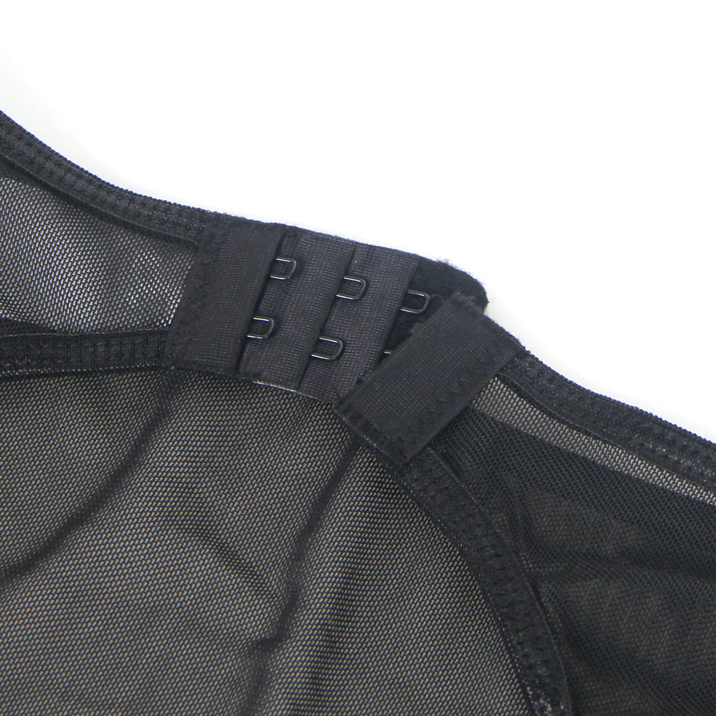 Black Mesh Underwire Garter Lingerie Egypt Set