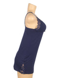 Sexy Egypt Modal Lace Bow Suspender Nightdress Lingerie