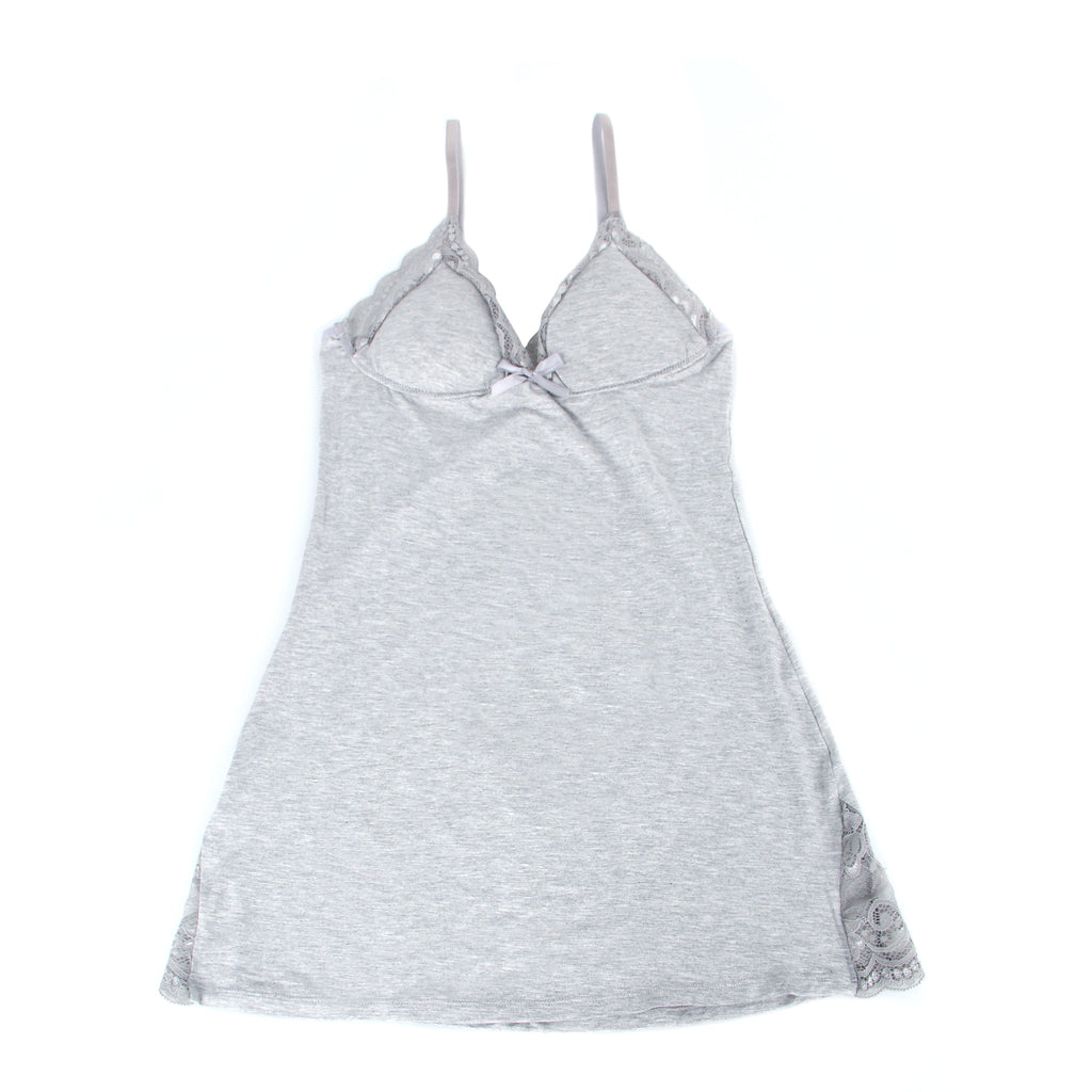 Sexy Egypt Modal Lace Bow Suspender Nightdress Lingerie