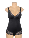 Sexy Modal Lace Crotchless Bodysuit Lingerie Egypt