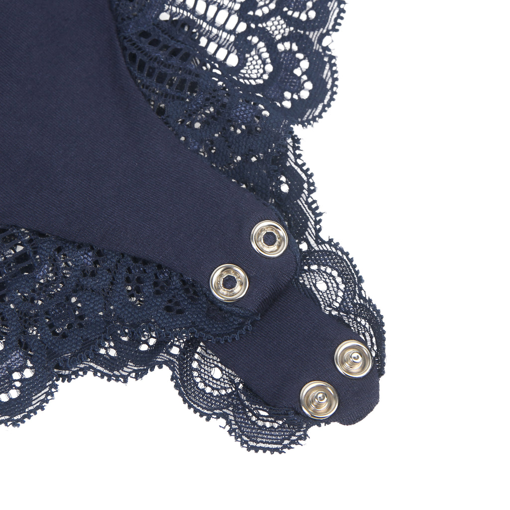 Sexy Modal Lace Crotchless Bodysuit Lingerie Egypt