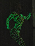 White Sexy Big Mesh Fishnet Long Sleeves Open Crotch Bodystocking Egypt