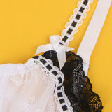 Sexy Lace Ruffled Suspender Nightdress Egypt