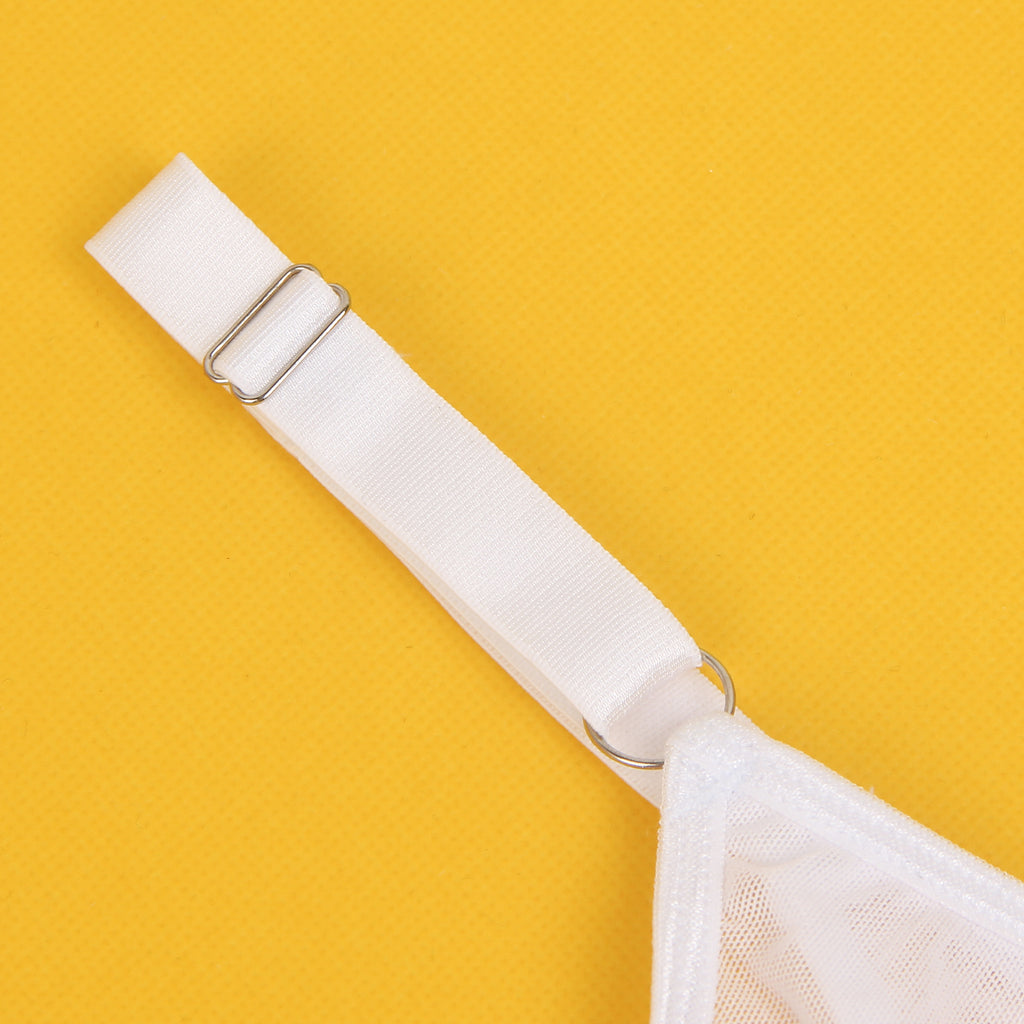 Sexy Lace Ruffled Suspender Nightdress Egypt