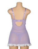 Sexy Lace Ruffled Suspender Nightdress Egypt