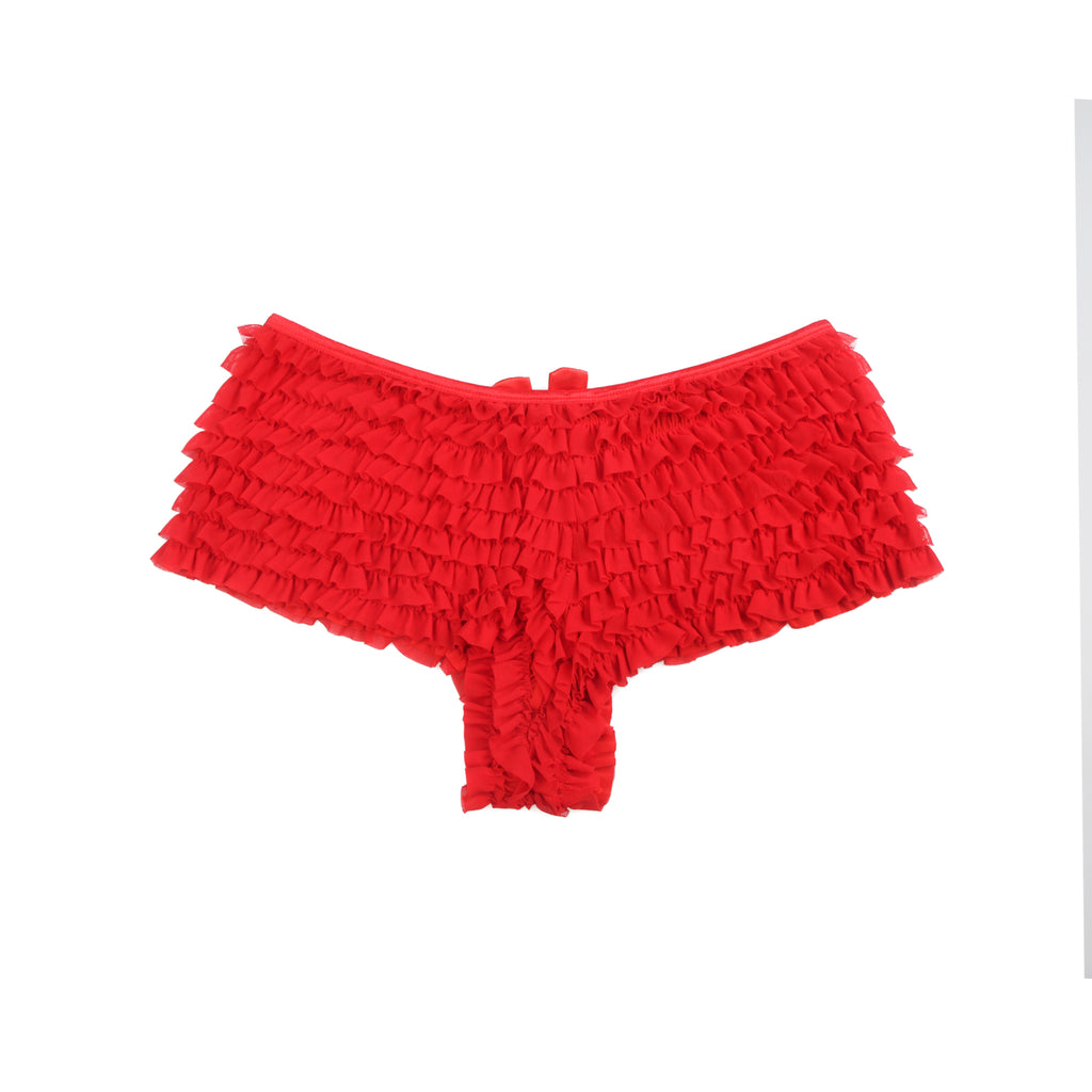 Sexy Mesh Swimsuit Egypt Cloth Ruffled Women Underwear With Bow