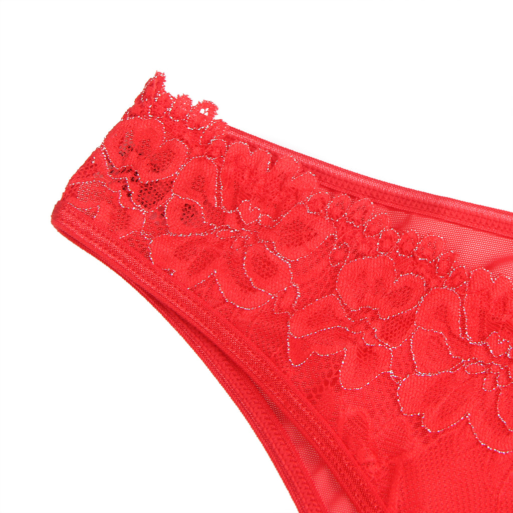 Sexy Lace Low Waist Thin Straps Women Panty