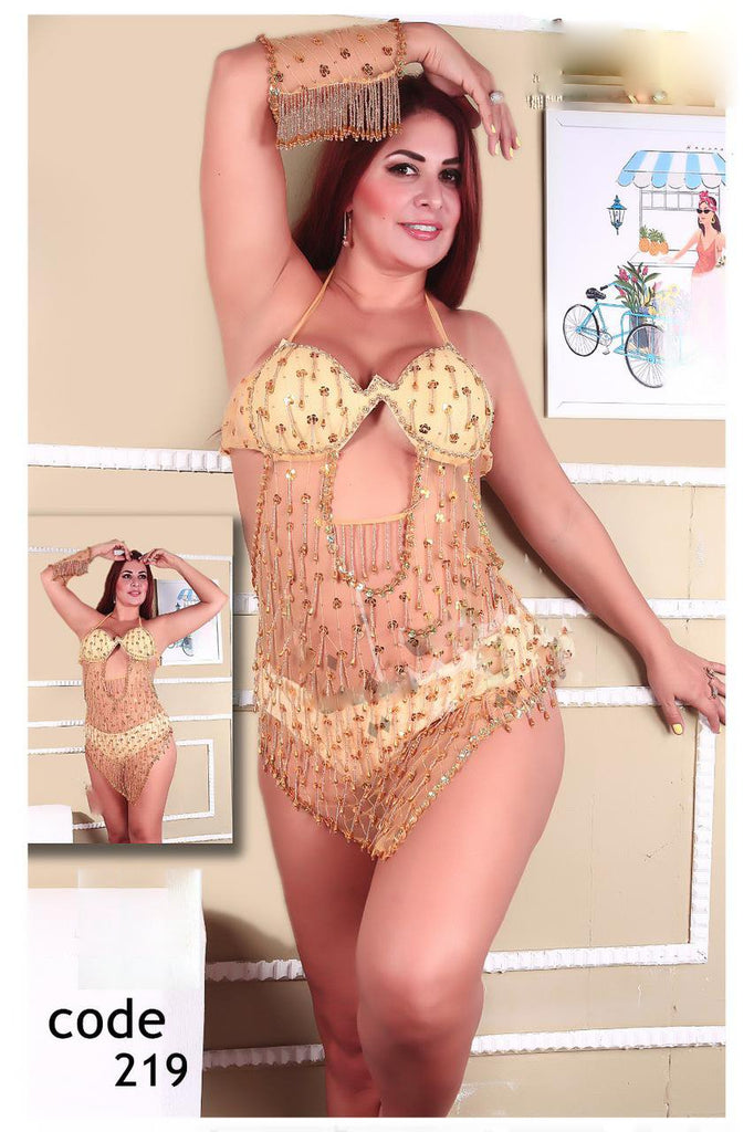 Desert jewel dance suit