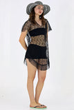 Lace Fringe Cover-Up