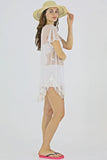 Lace Fringe Cover-Up