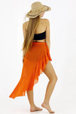 Ruffle Wrap Beach Skirt