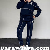 Women's trousers, cotton hoodie + trousers