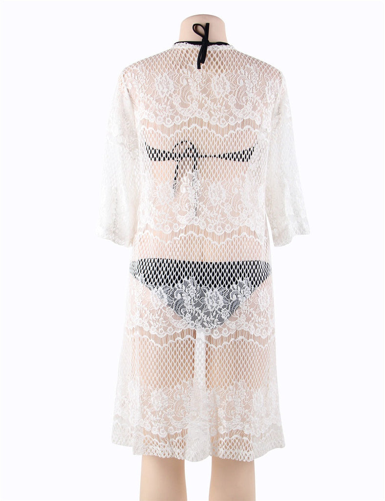 New Knitted Hollow Out Open Beach Dress Egypt