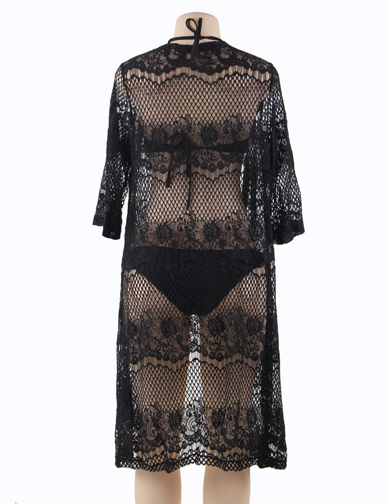 New Knitted Hollow Out Open Beach Dress Egypt