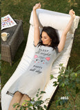 Zecotex Summer Casual Night Gown