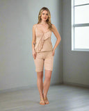 Two-piece pajamas, T-shirt and shorts