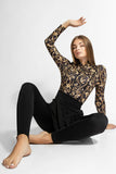 GOLDEN ECLIPSE - 4PACK FULL BODY BURKINI ONE PIECE SWIMSUIT WITH BEACH SKIRT AND PANTS AND SWIM CAP