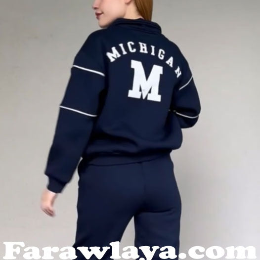 Women's trousers, cotton hoodie + trousers