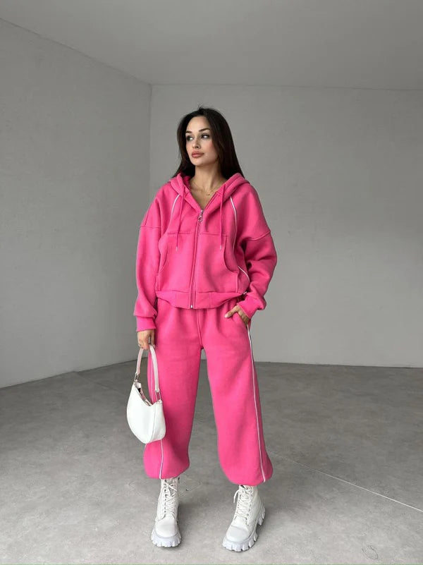 Cotton tunic (hoodie + pants)